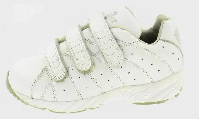 Medicool Answer2 Damen Walkingschuh Weiß/Grau Leder Mehrweite